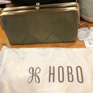 Beautiful new with tags HOBO suede clutch wallet - HOBO Lauren